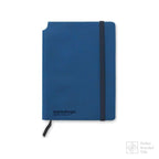 Branded A5 Soft PU Notebook with Pen Holder in Spine