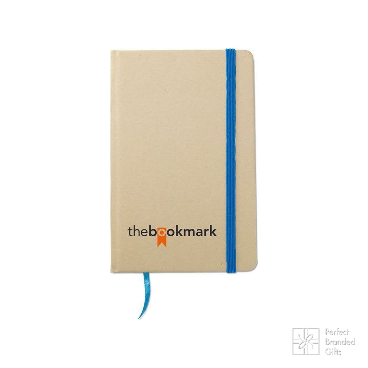 Branded A6 Plain Recycled Hard Cover Notebook
