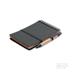 Branded Recycled Paper Notebook with Pen