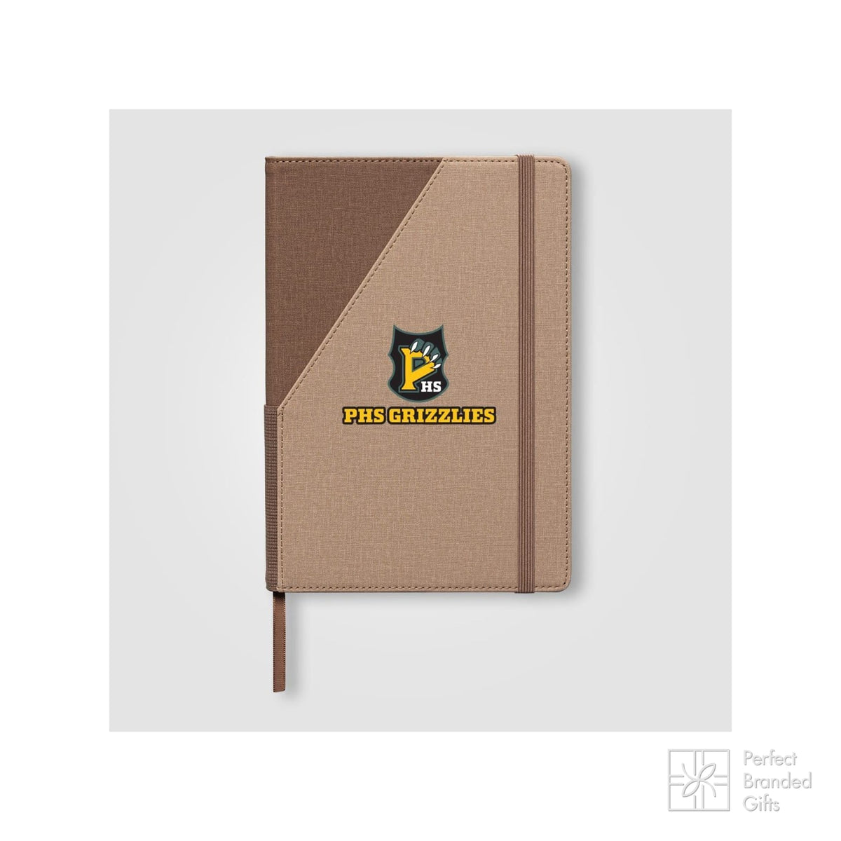 Branded Refillable A5 Journal with Front Pocket