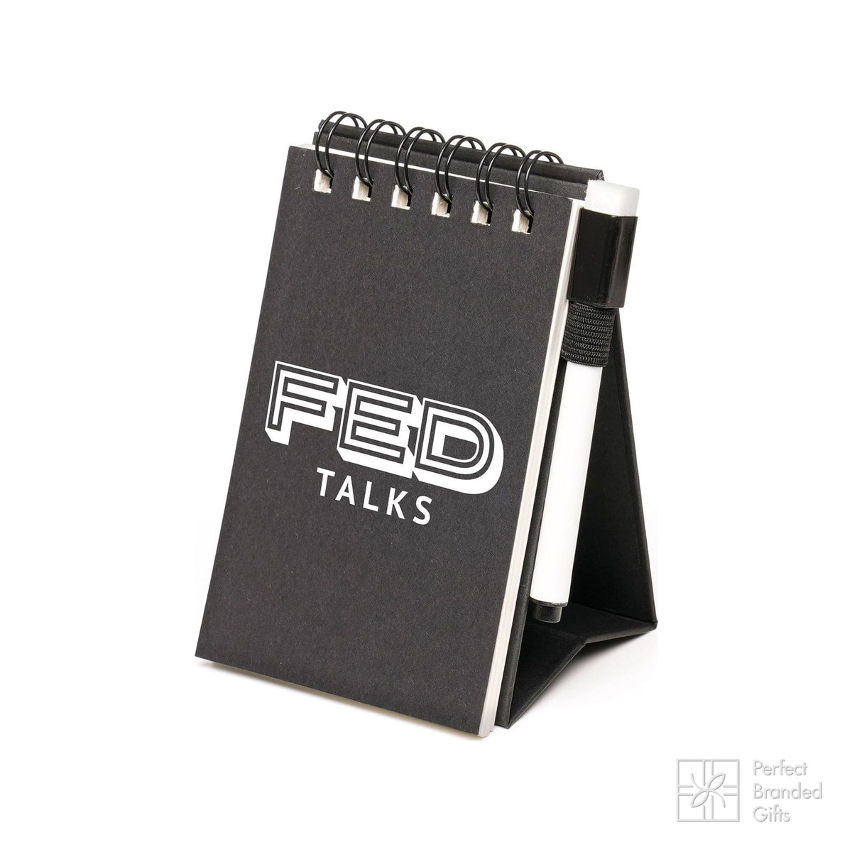 Branded Spiral Whiteboard Notepad with Marker