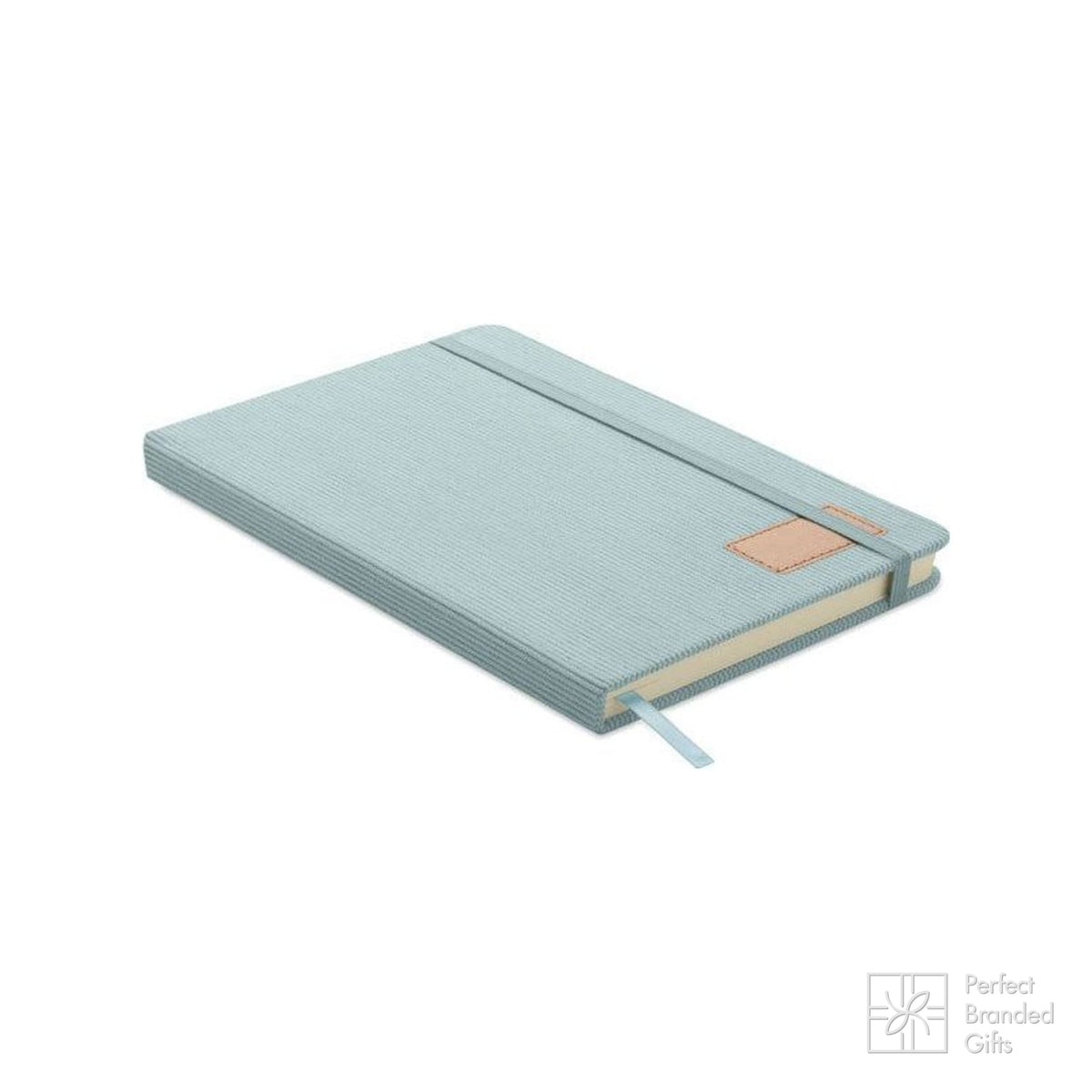 Branded Corduroy Notebook