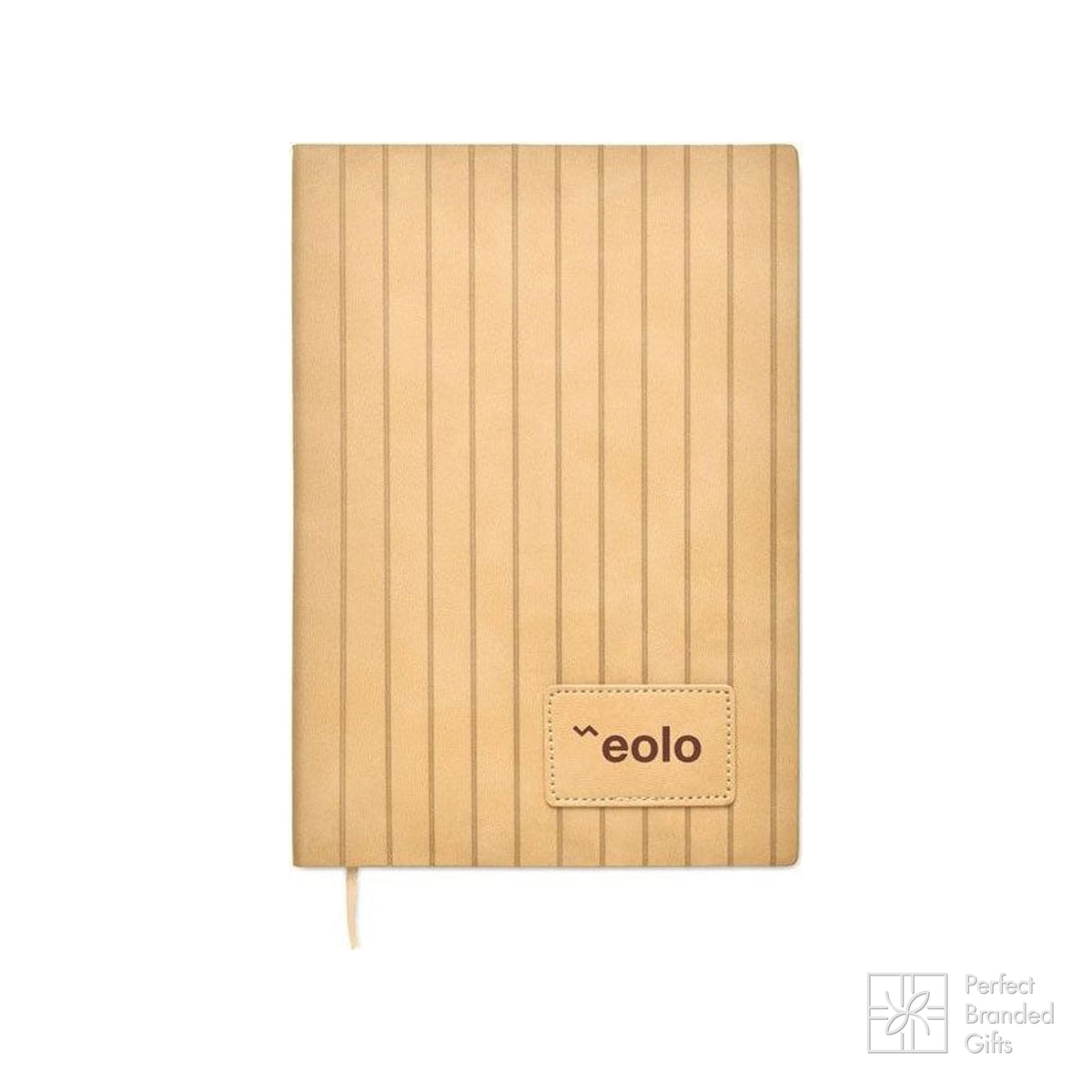 Branded Soft Ribbed Notebook