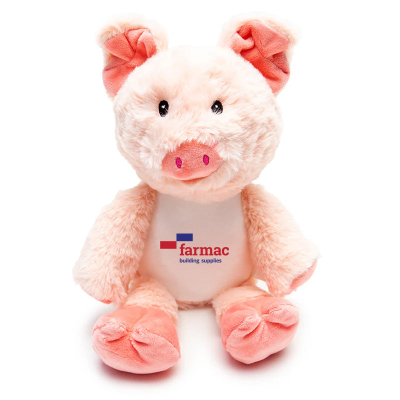 Branded Pig Plush Toy