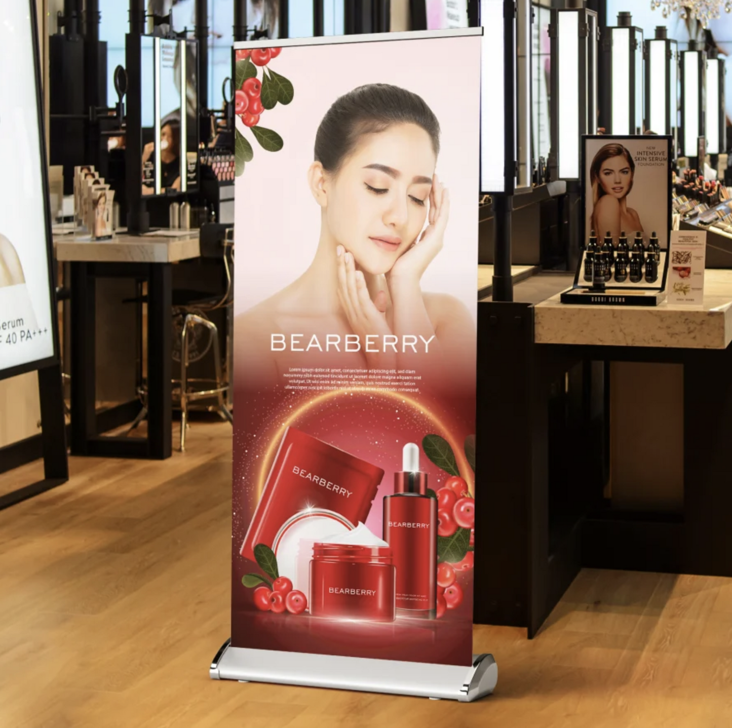 Premium Pull Up Display Roller Banner