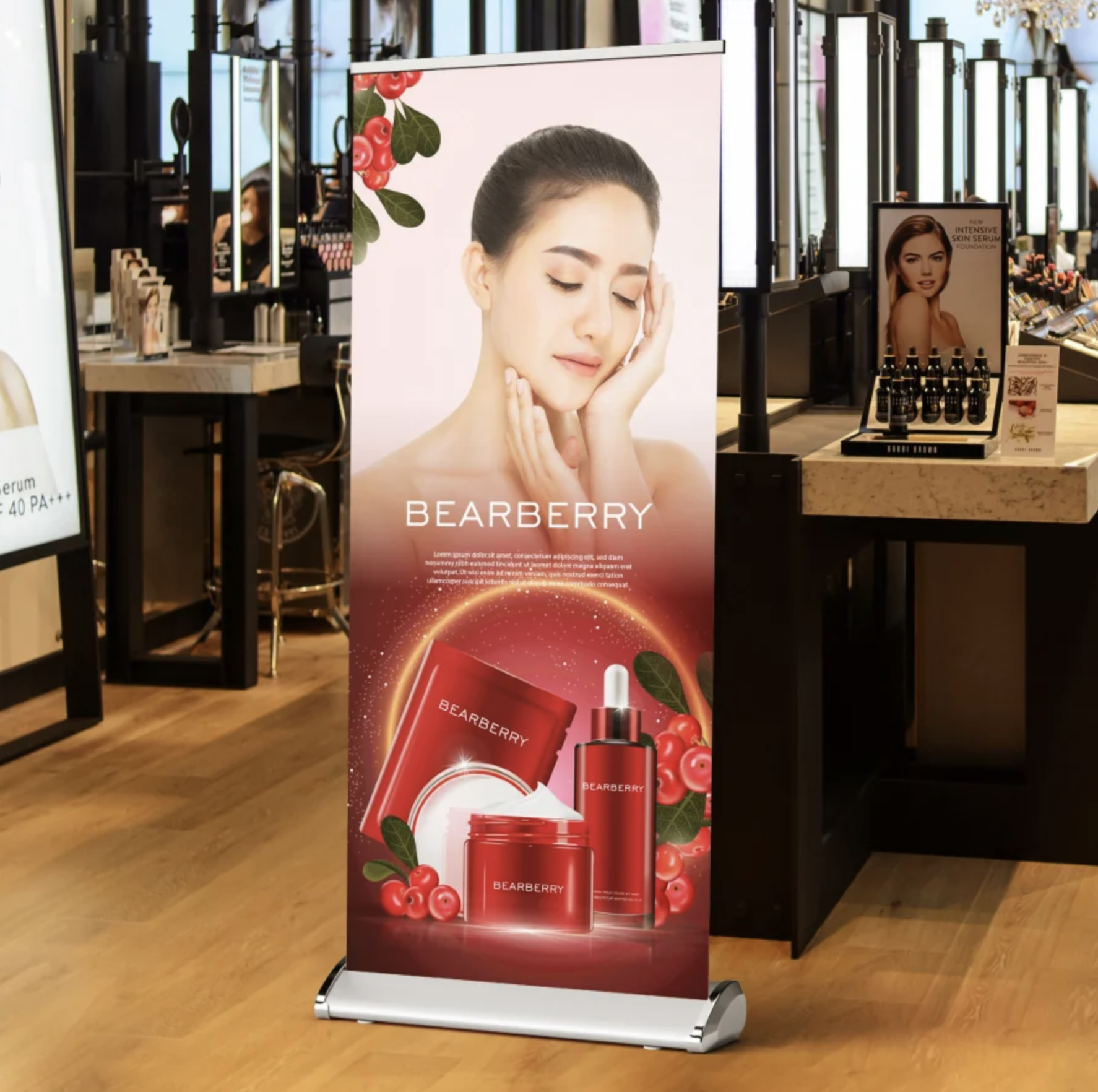 Bespoke Pull Up Display Roller Banner