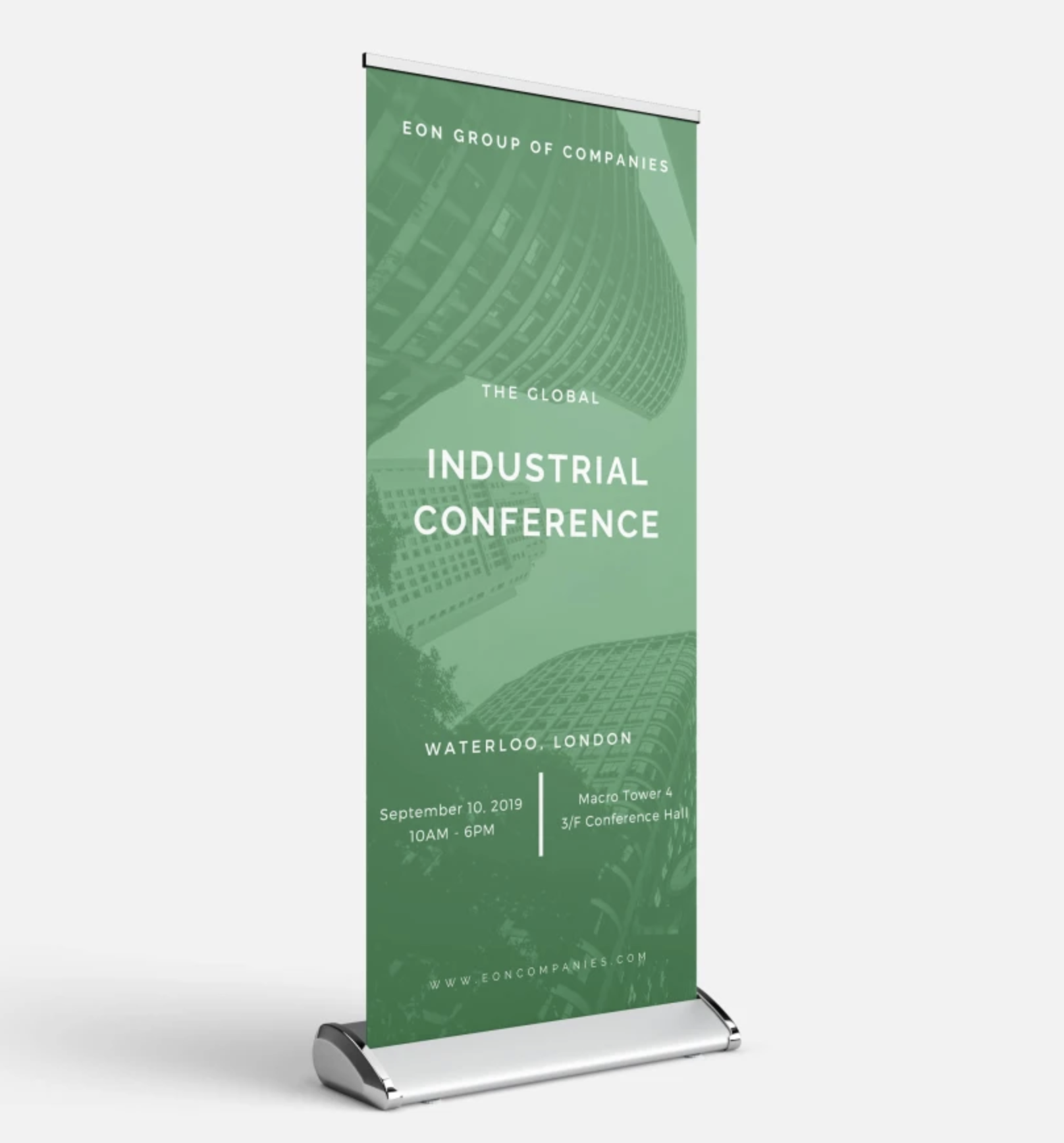 Bespoke Pull Up Display Roller Banner