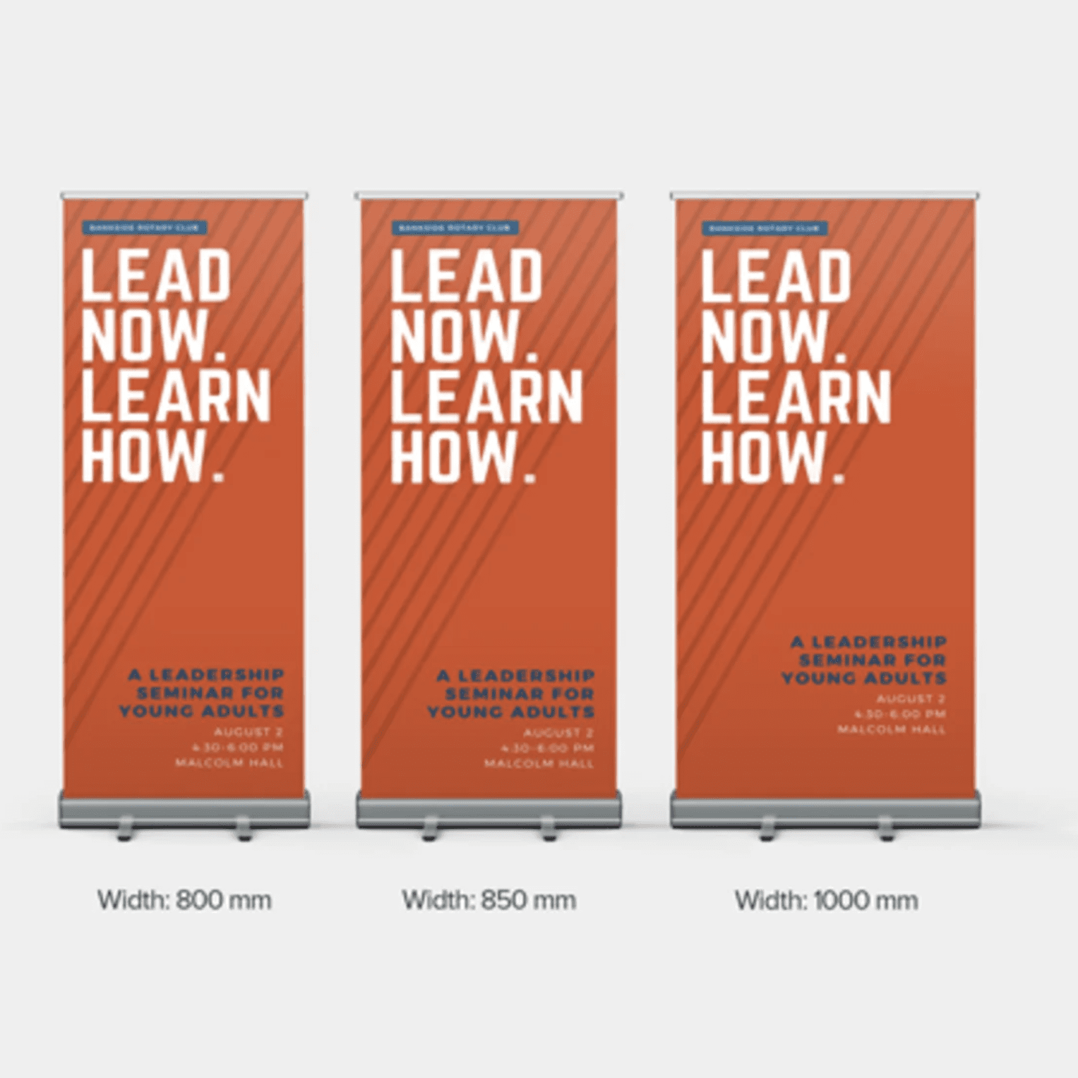 Branded Pull Up Roller Banner