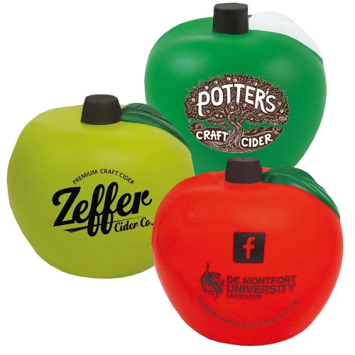 Branded Apple Stress Toy