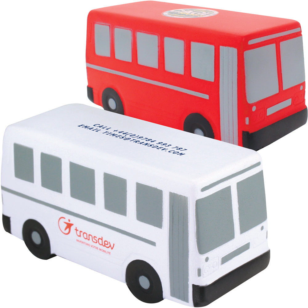 Branded Bus Stress Toy