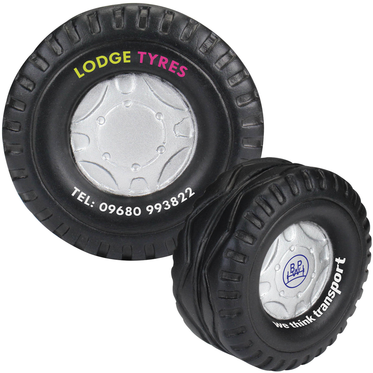 Branded Tyre Stress Toy