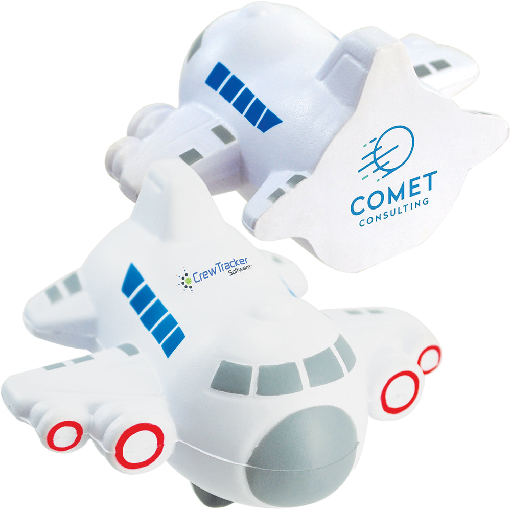 Branded Aeroplane Stress Toy - S0028