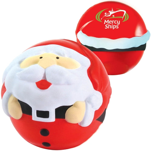 Branded Father Christmas Stress Toy
