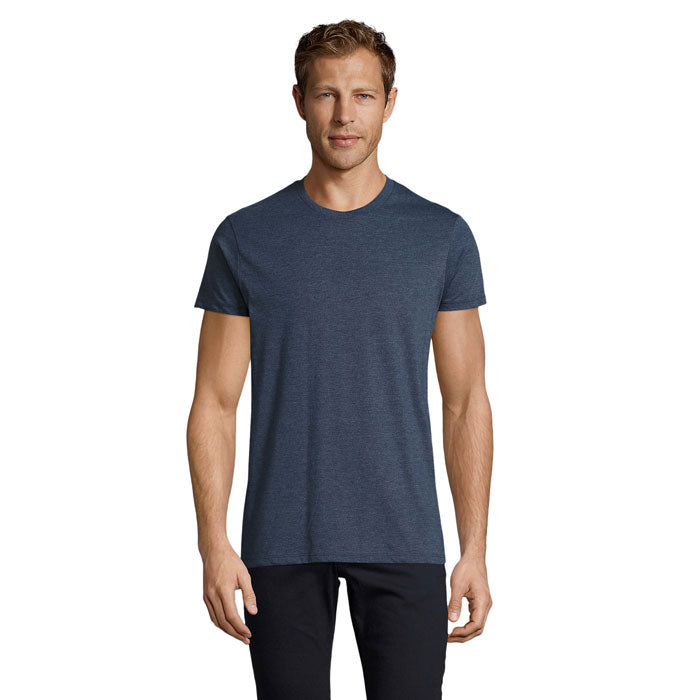 Branded Fitted Men's T-Shirt colour option HD