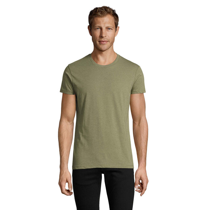 Branded Fitted Men's T-Shirt colour option HK