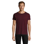 Branded Fitted Men's T-Shirt in Grey