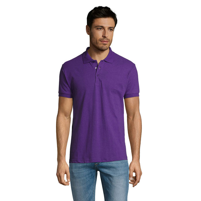 Branded Easy Care Men's Polo Shirt colour option DA