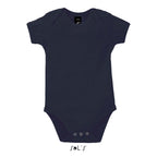 Branded Baby Bodysuit in Blue