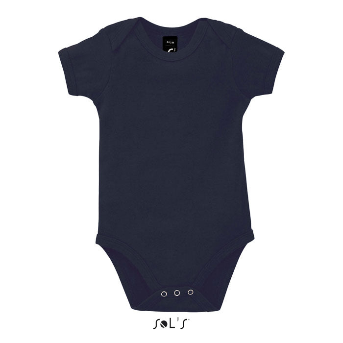 Branded Baby Bodysuit in Blue