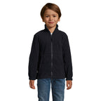 Branded Kids Zipped Fleece Jacket in Blue