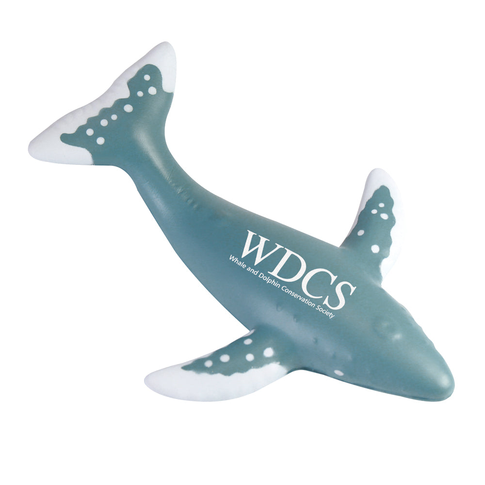 Branded Blue Whale Stress Toy