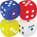 Branded Dice (With Dots 1-6) Stress Toy