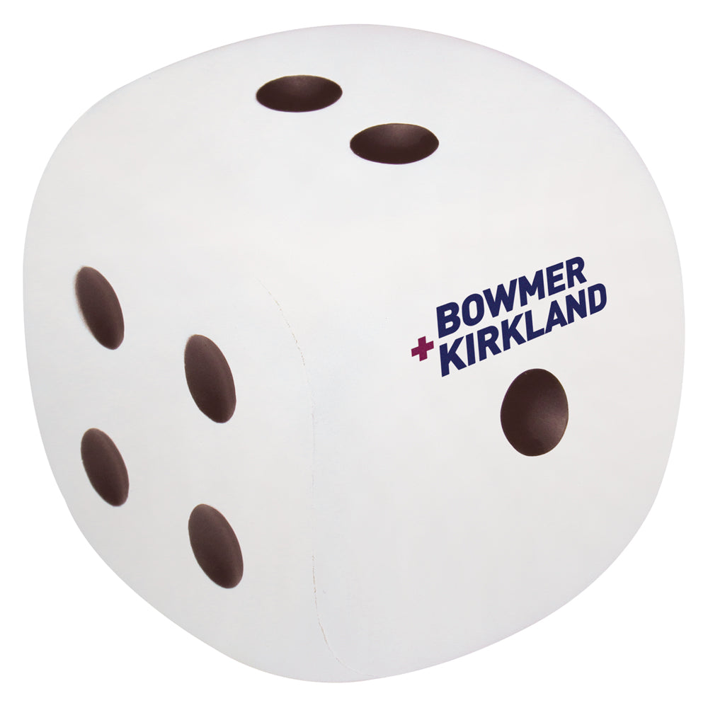 Branded Dice (With Dots 1-6) Stress Toy