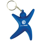 Branded Gymnast Stress Toy Keyring