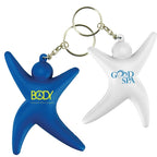 Branded Gymnast Stress Toy Keyring