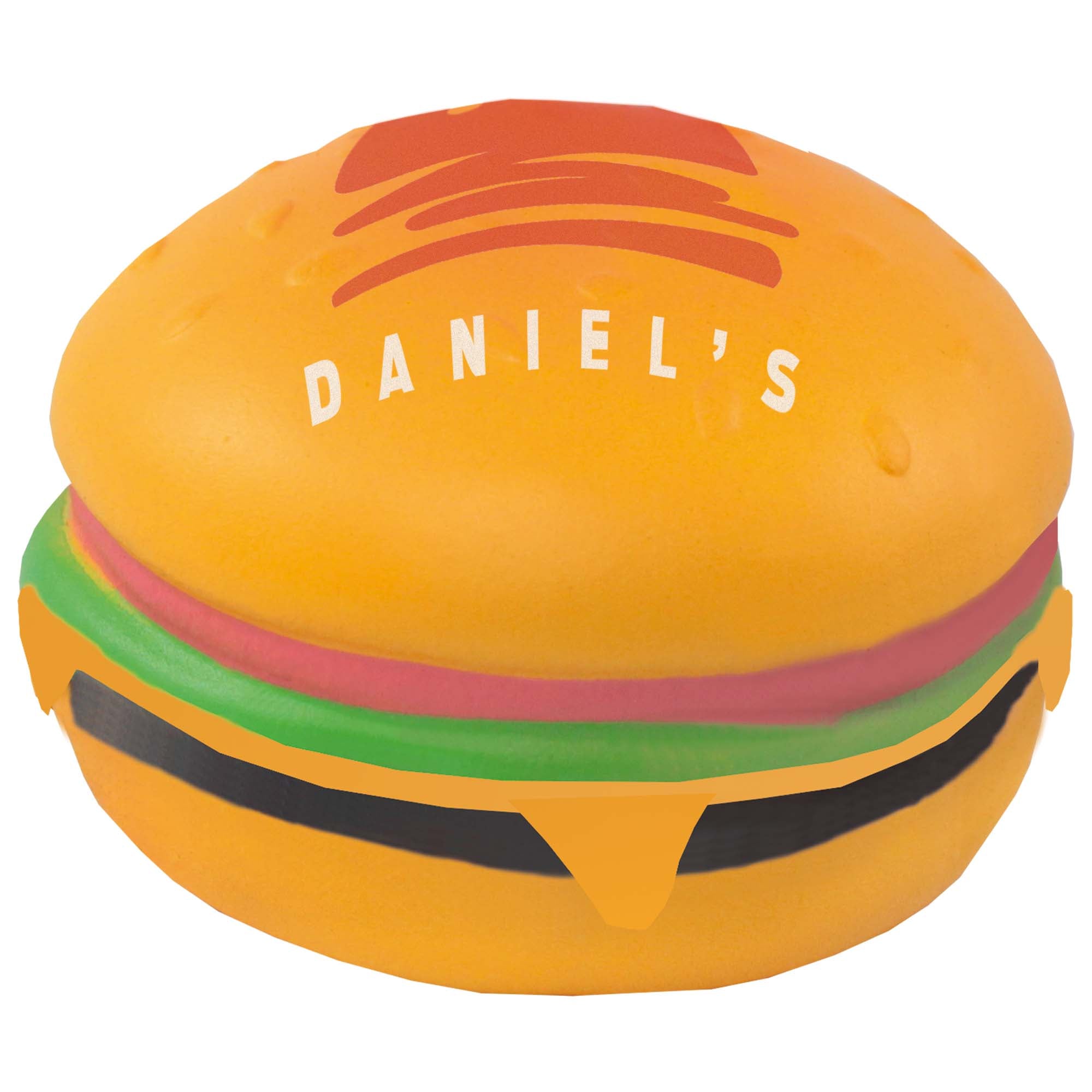 Branded Hamburger Stress Toy