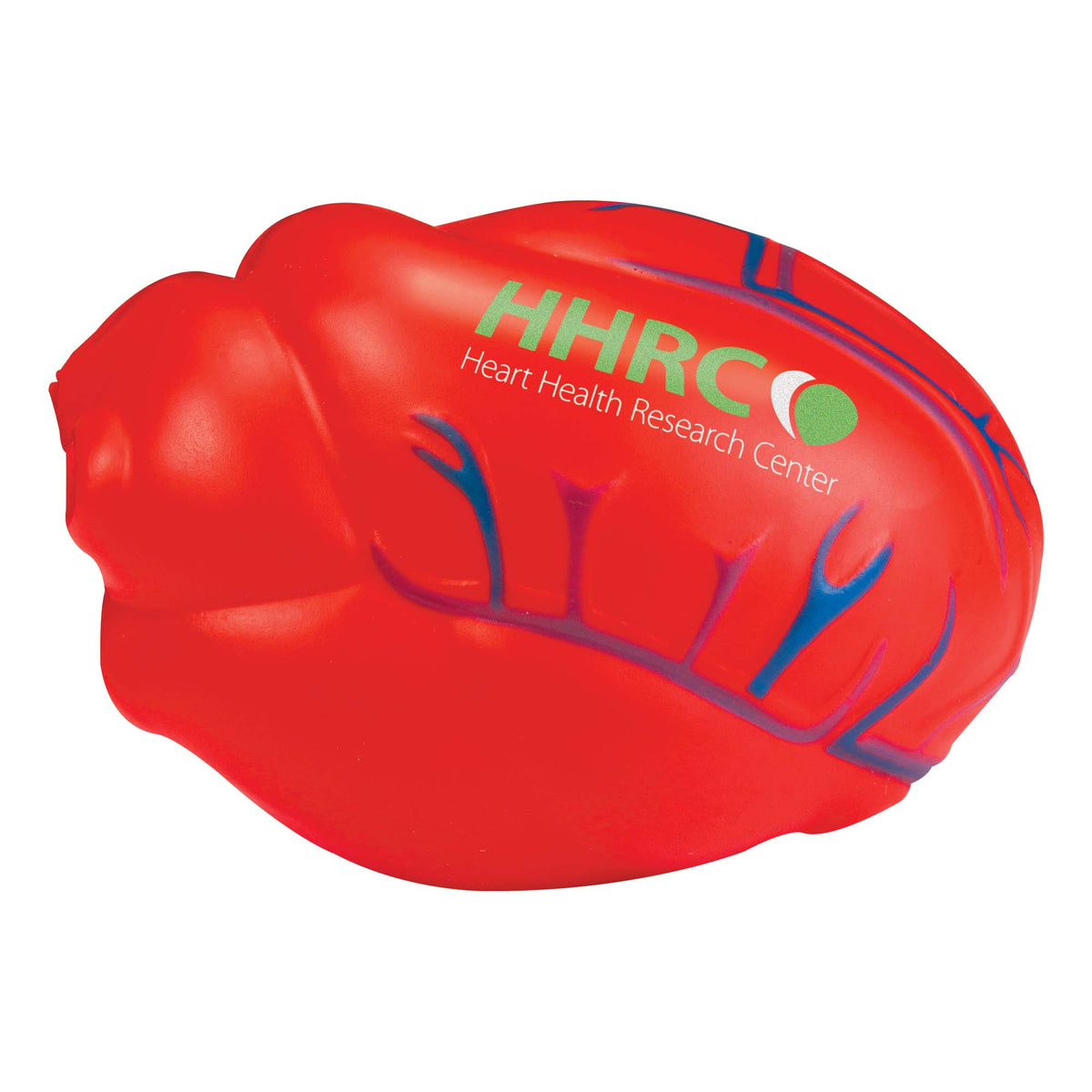 Branded Heart With Veins Stress Toy