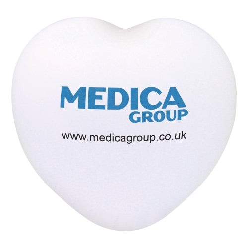 Branded Love Heart Stress Toy - S0100