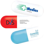 Branded Capsule Pill Stress Toy