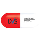 Branded Capsule Pill Stress Toy