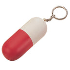Branded Capsule Stress Toy Keyring