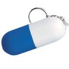 Branded Capsule Stress Toy Keyring