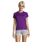 Branded Women's Raglan Sports T-Shirt colour option DA