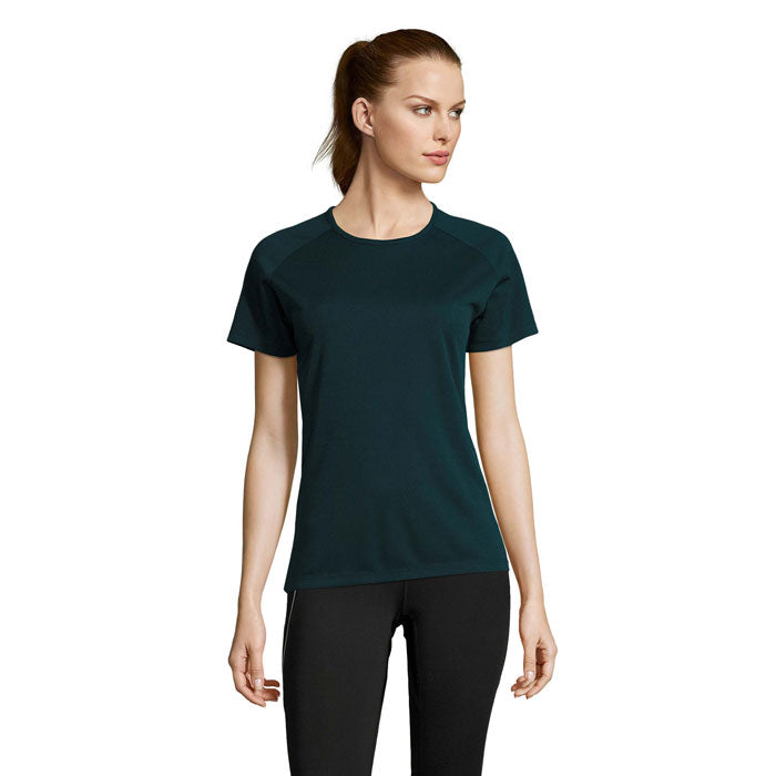 Branded Women's Raglan Sports T-Shirt colour option PB