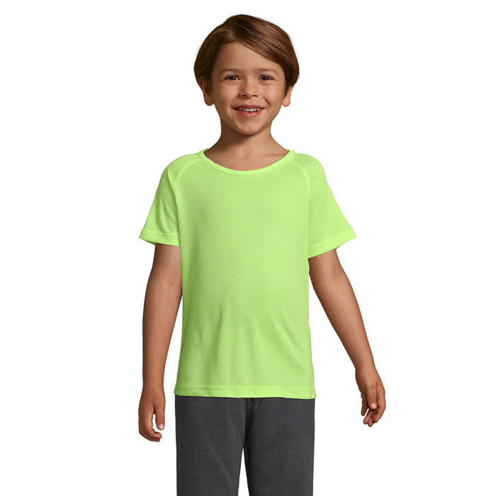 Branded Kids Raglan Sports T-Shirt colour option NE