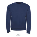 Branded Men's Round-Neck Sweatshirt in Blue