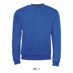 Branded Men's Round-Neck Sweatshirt in Blue