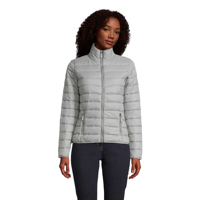 Branded Women's Light Padded Jacket colour option MG