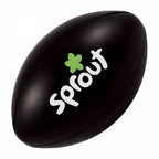 Branded Coloured Rugby Ball Stress Toy