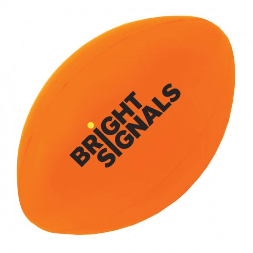 Branded Coloured Rugby Ball Stress Toy