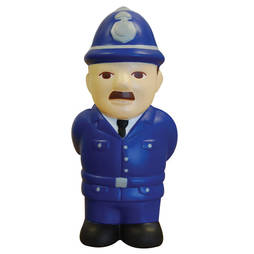 Branded Policeman Stress Toy