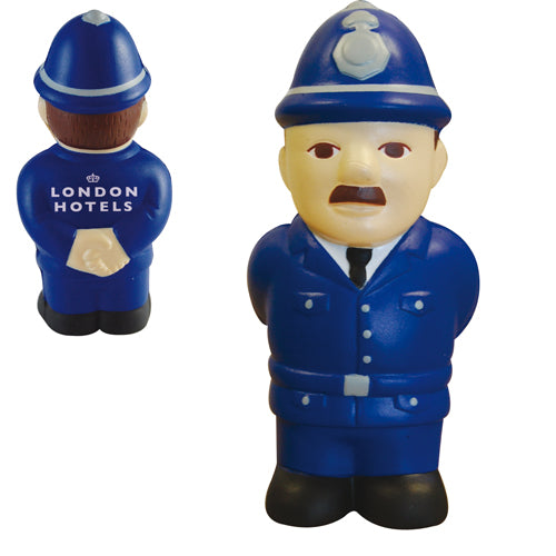 Branded Policeman Stress Toy
