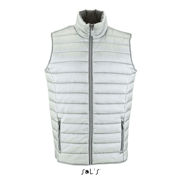 Branded Men's Fitted Bodywarmer colour option MG