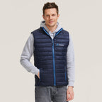 Branded Men's Fitted Bodywarmer in use