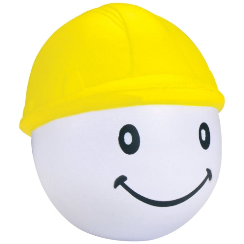Branded Hard Hat Man Stress Toy