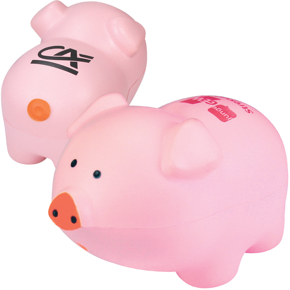 Branded Pig Stress Toy